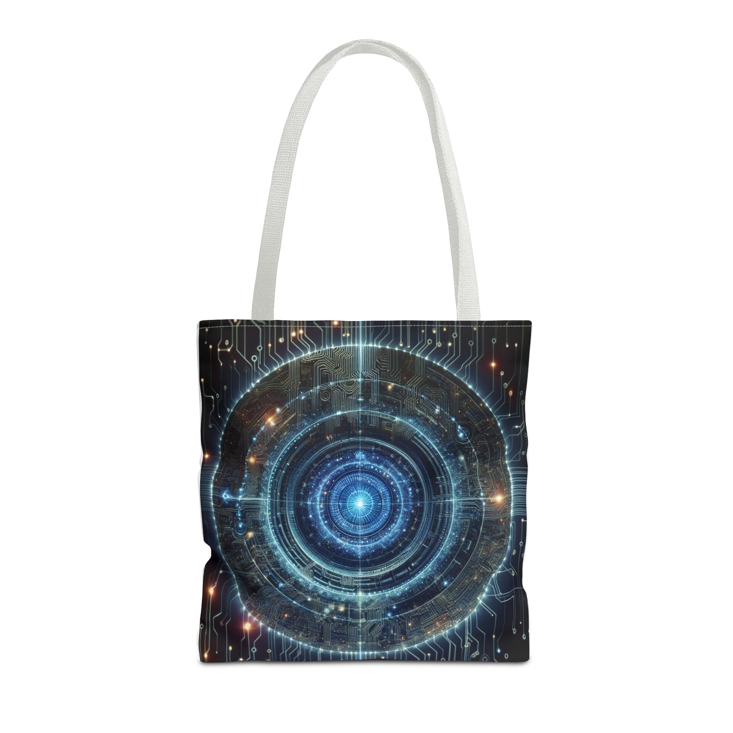 Celestial Mechanics in umber hues - Tote Bag