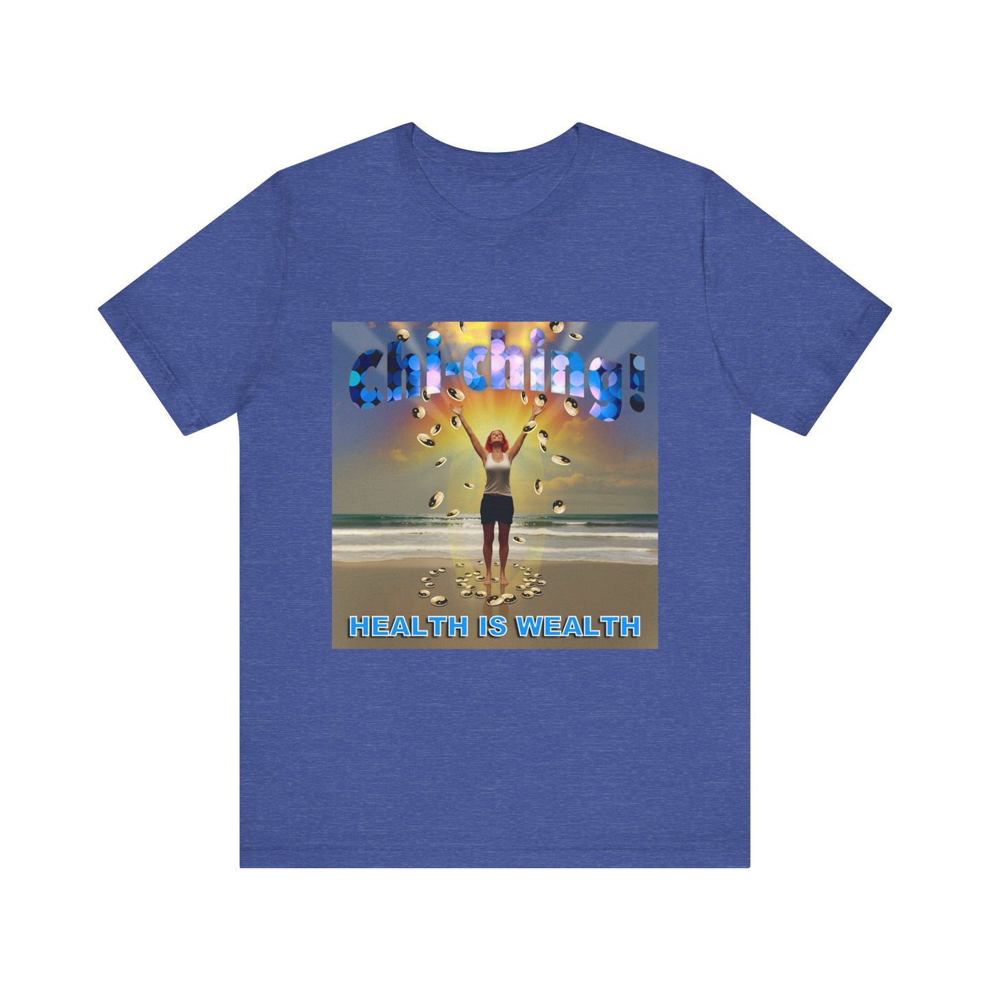 Chi-Ching Qi-Gong Short Sleeve Tee Crew-Neck