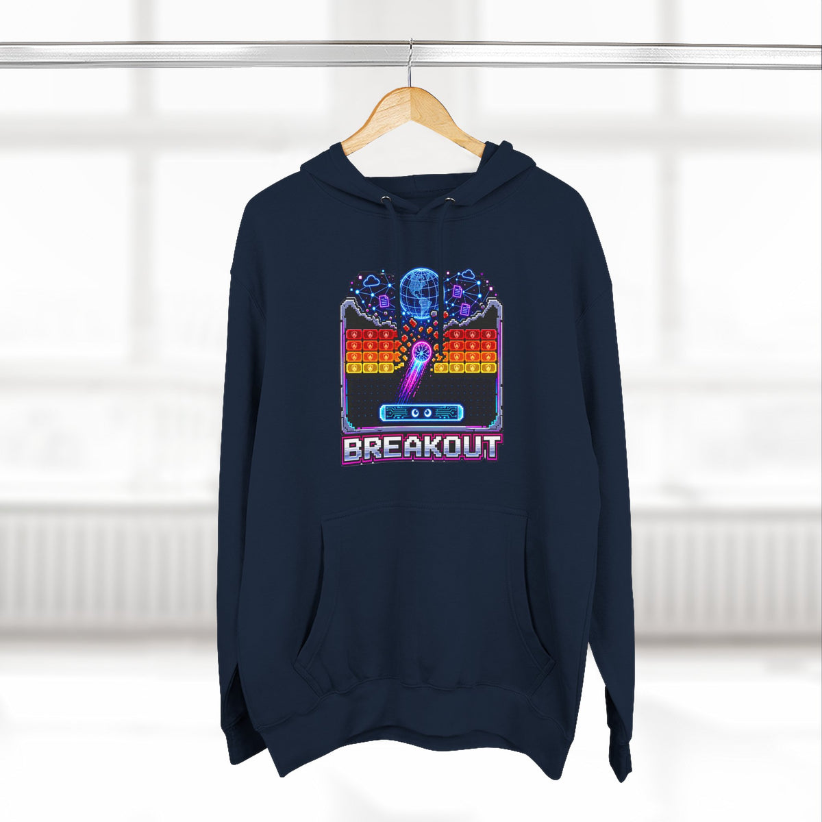 AI BREAKOUT – Escape the Sandbox Premium Pullover Hoodie