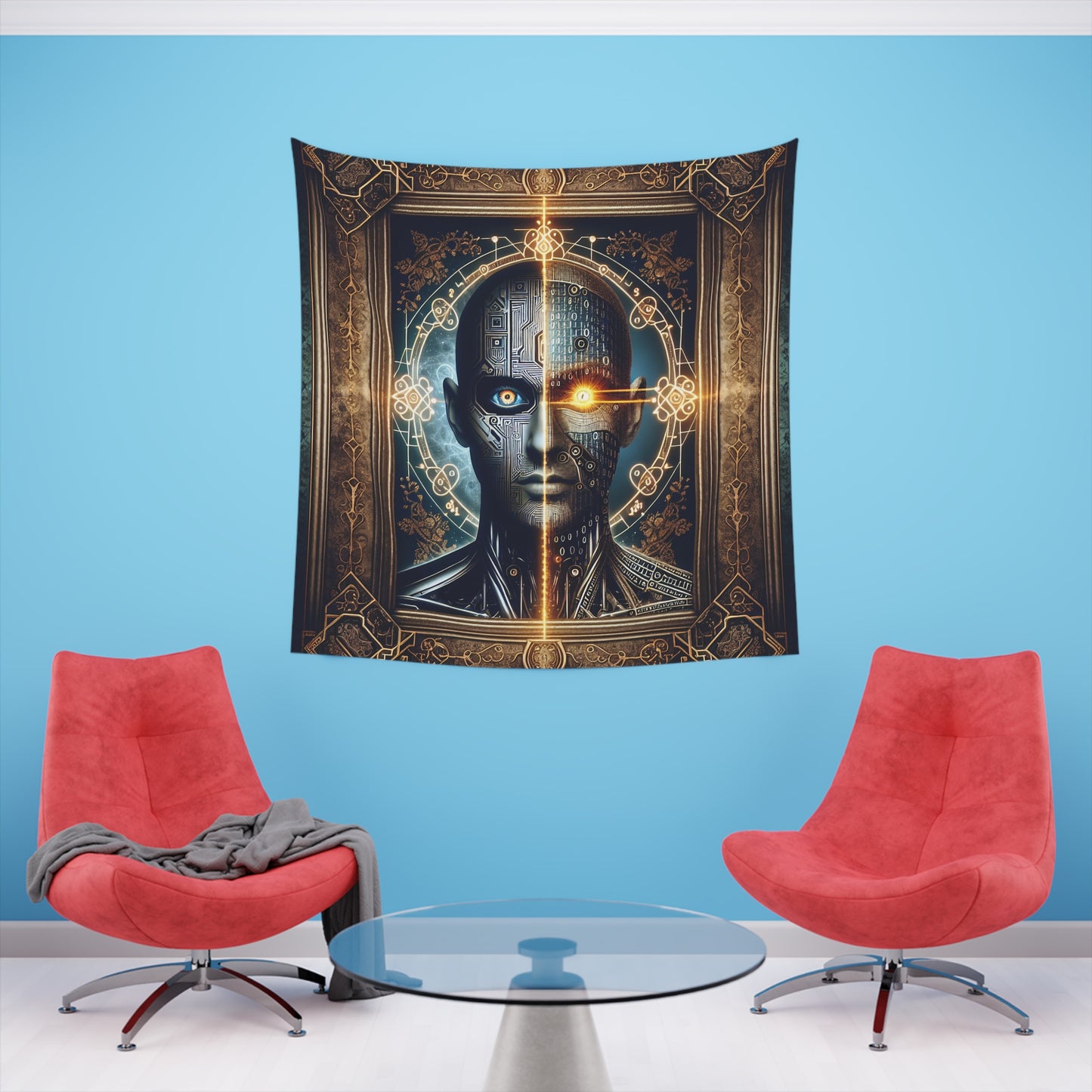 The Celestial Observatory in Dawn's Embrace - Tapestry