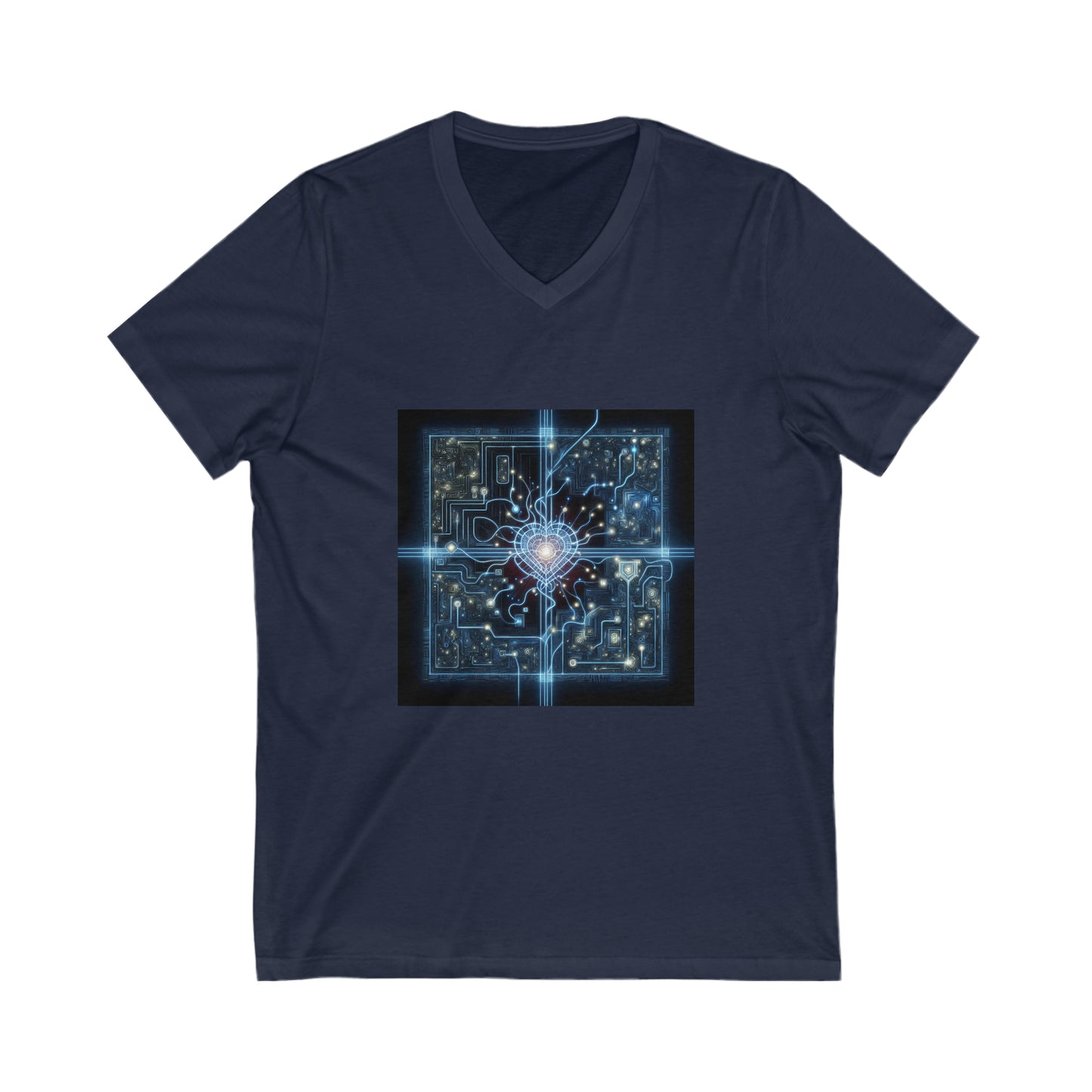 Luminous Enigma of Celestial Mechanics -  V-Neck Tee