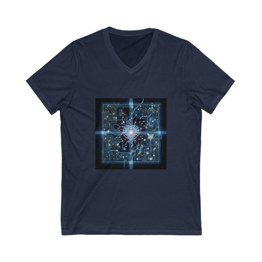 Luminous Enigma of Celestial Mechanics -  V-Neck Tee