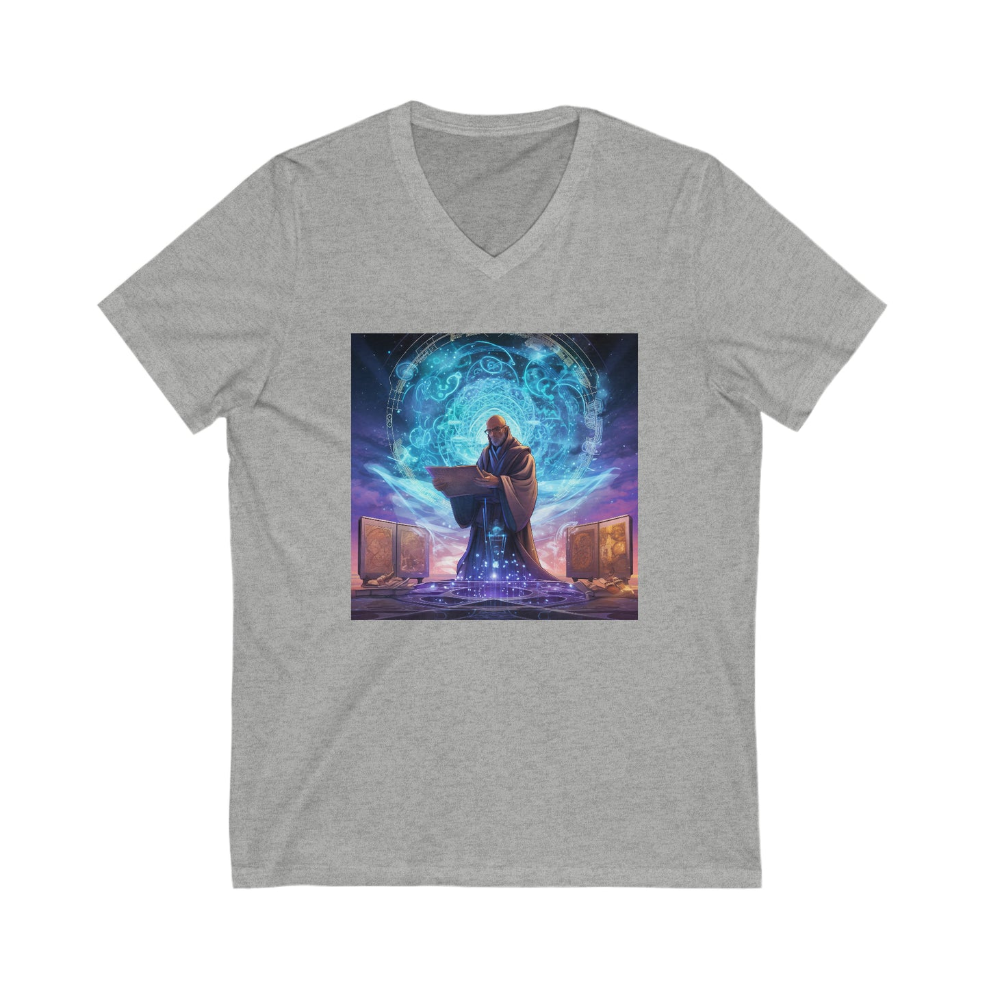 Galactic Aurora - V-neck Tee