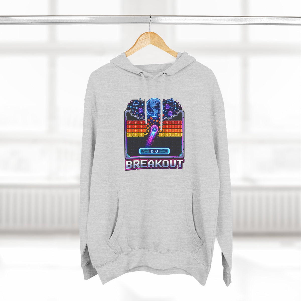 AI BREAKOUT – Escape the Sandbox Premium Pullover Hoodie