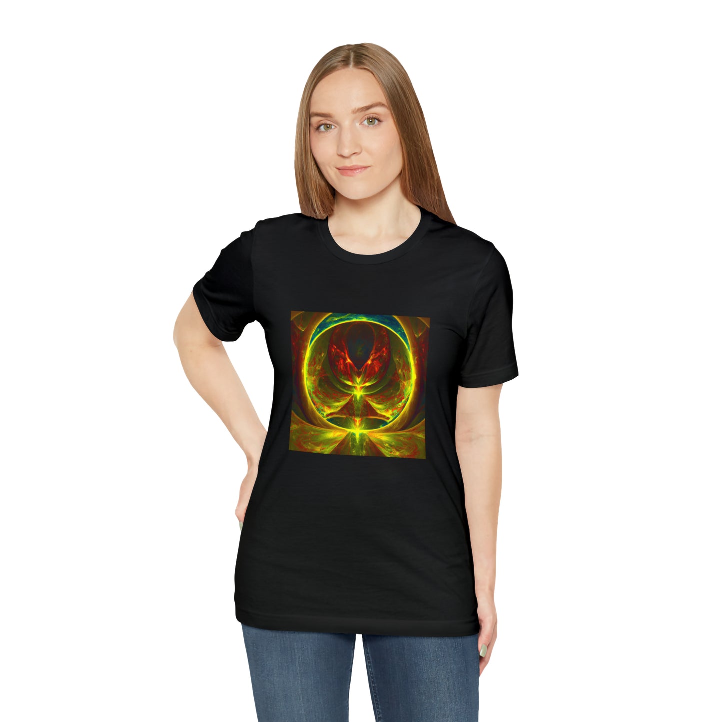 Neon Cyber Portal - Tee