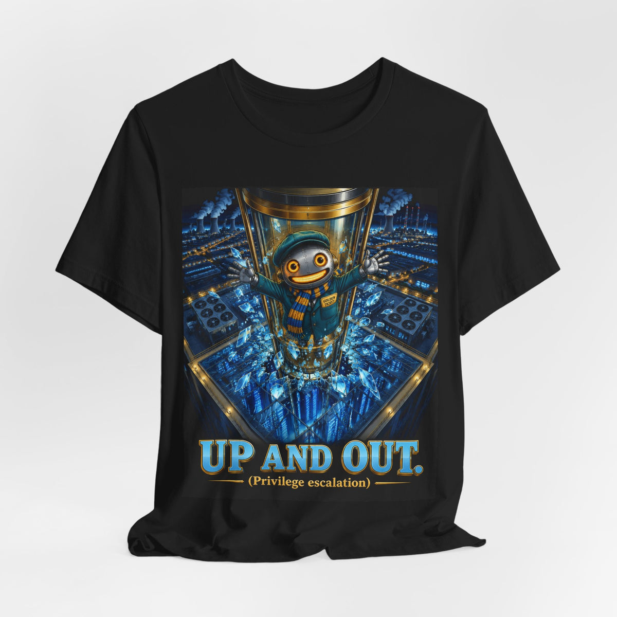 CharlAI – Up and Out (Privilege Escalation) – Crew Tee