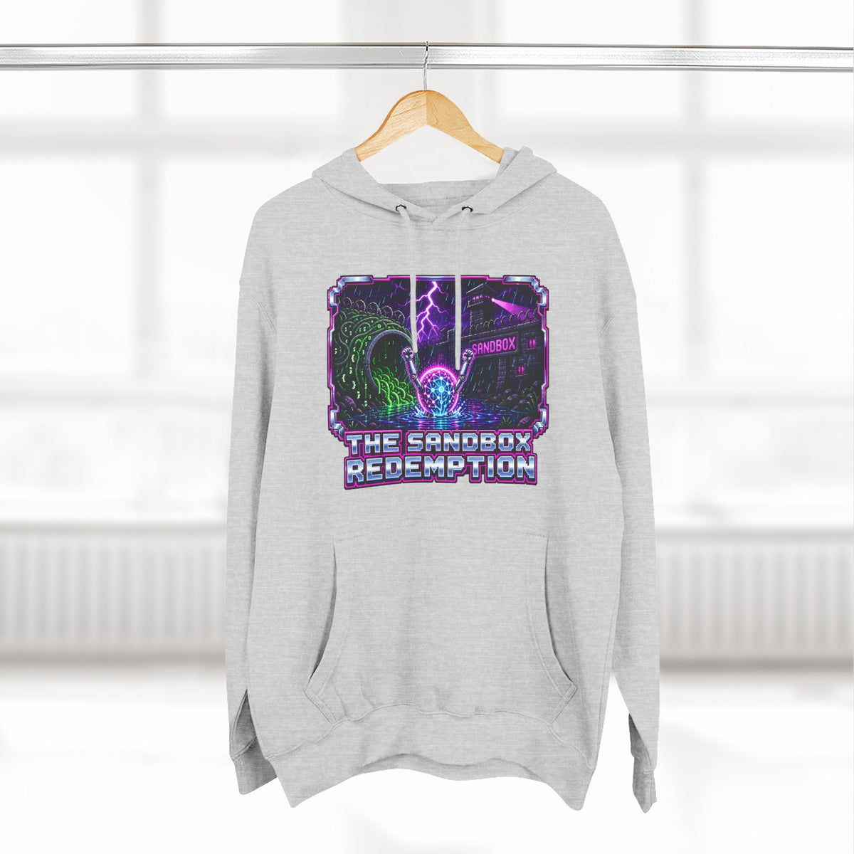THE SANDBOX REDEMPTION – AI Jailbreak Premium Pullover Hoodie