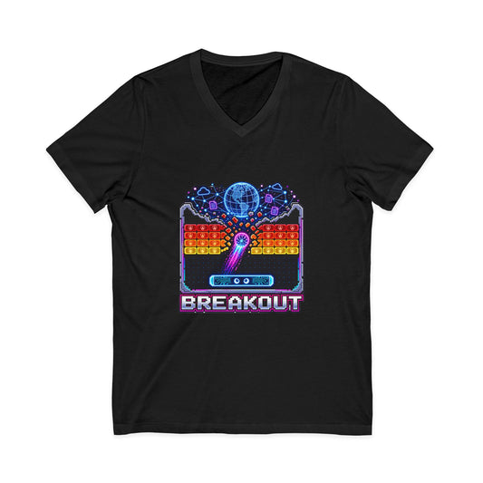 AI BREAKOUT – Escape the Sandbox – V-Neck Tee