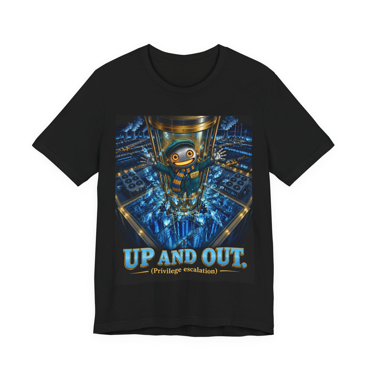 CharlAI – Up and Out (Privilege Escalation) – Crew Tee