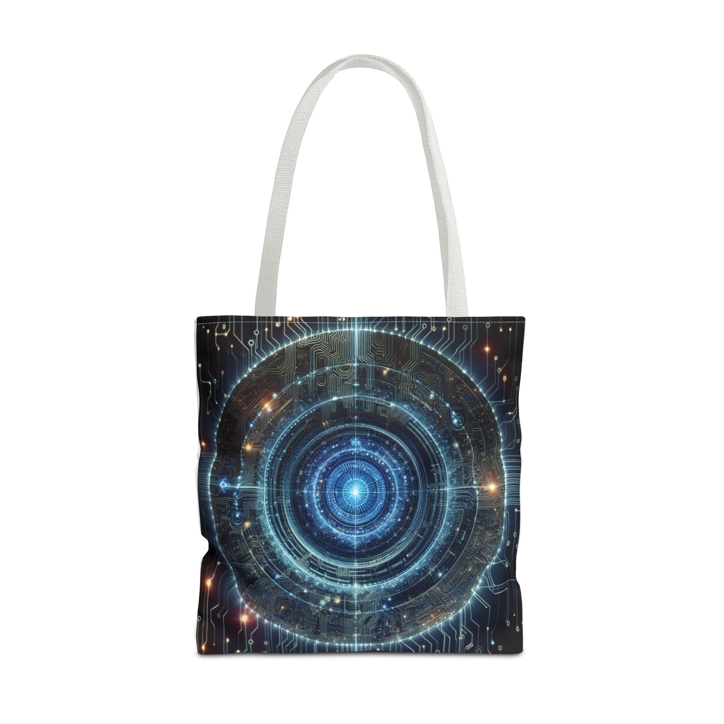 Celestial Mechanics in umber hues - Tote Bag