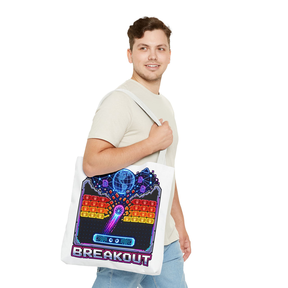 AI BREAKOUT – Escape the Sandbox – Tote Bag