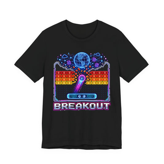 AI BREAKOUT – Escape the Sandbox Short Sleeve Tee Crew-Neck