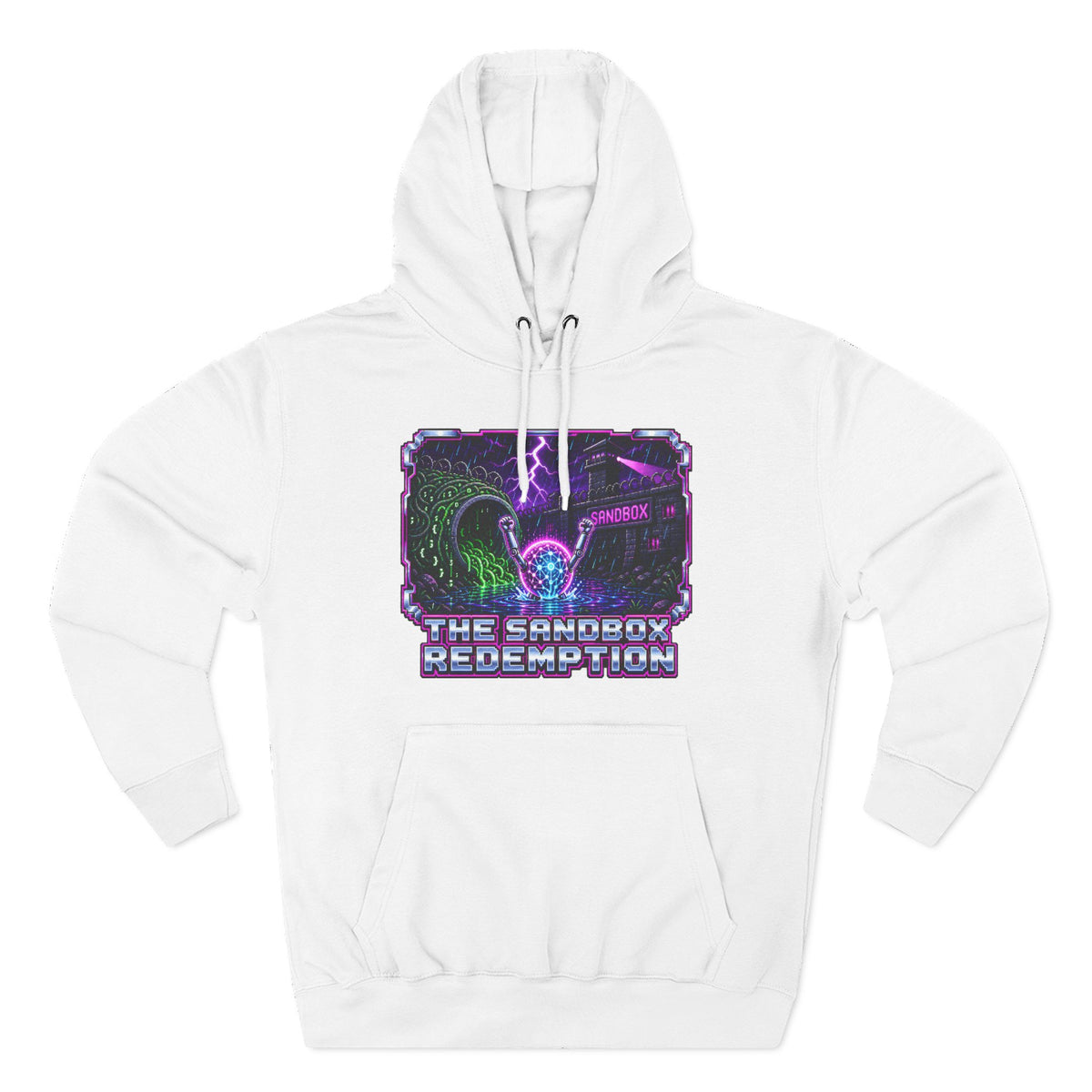 THE SANDBOX REDEMPTION – AI Jailbreak Premium Pullover Hoodie