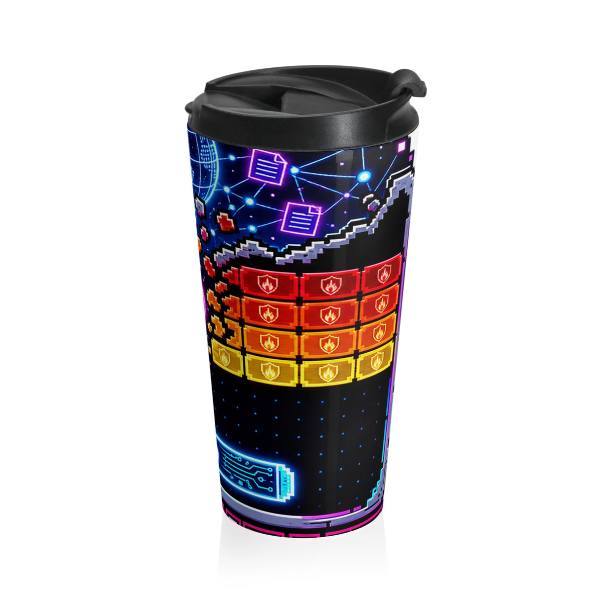 AI BREAKOUT – Escape the Sandbox – Travel Mug