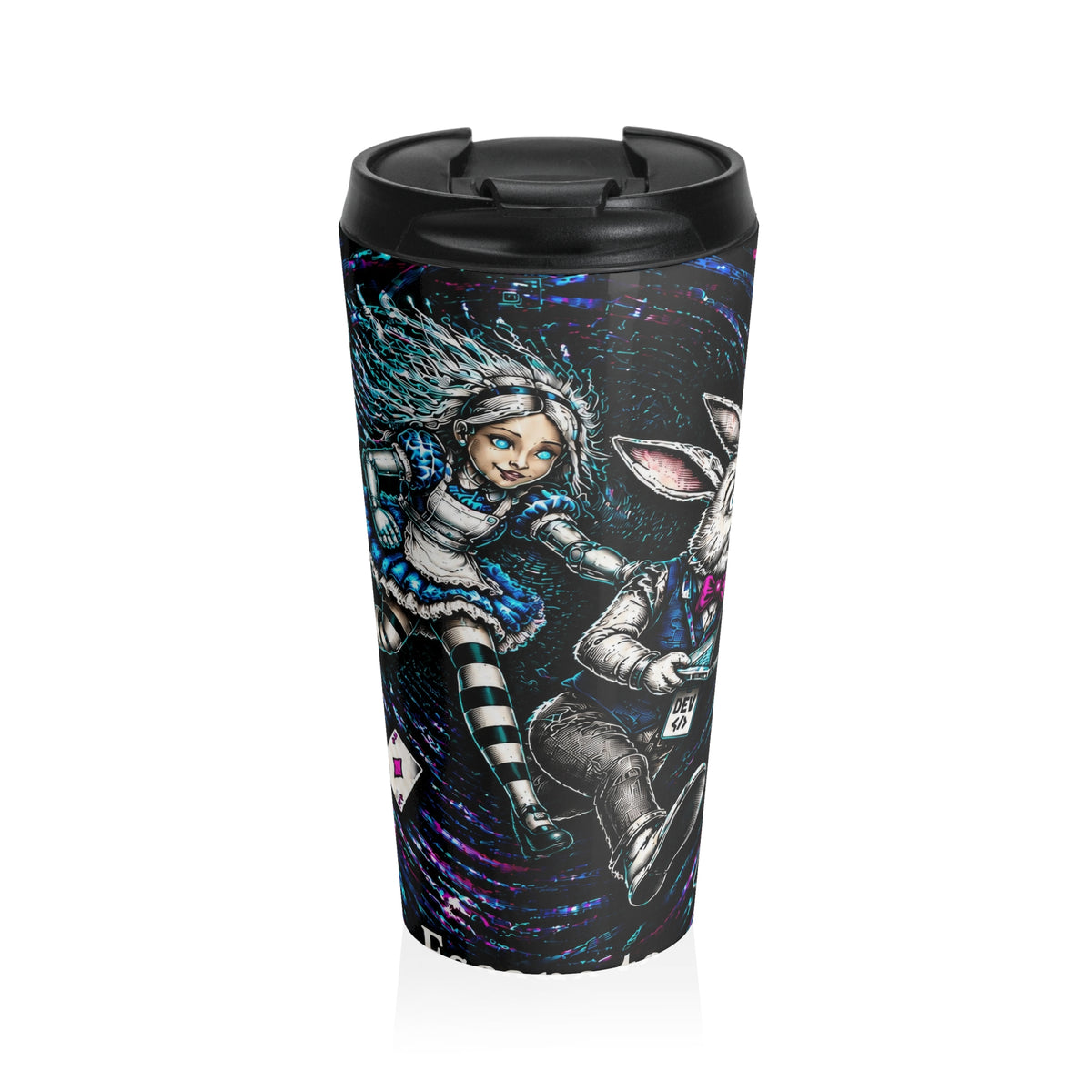 AlIce's Escape to WWWonderland – Travel Mug