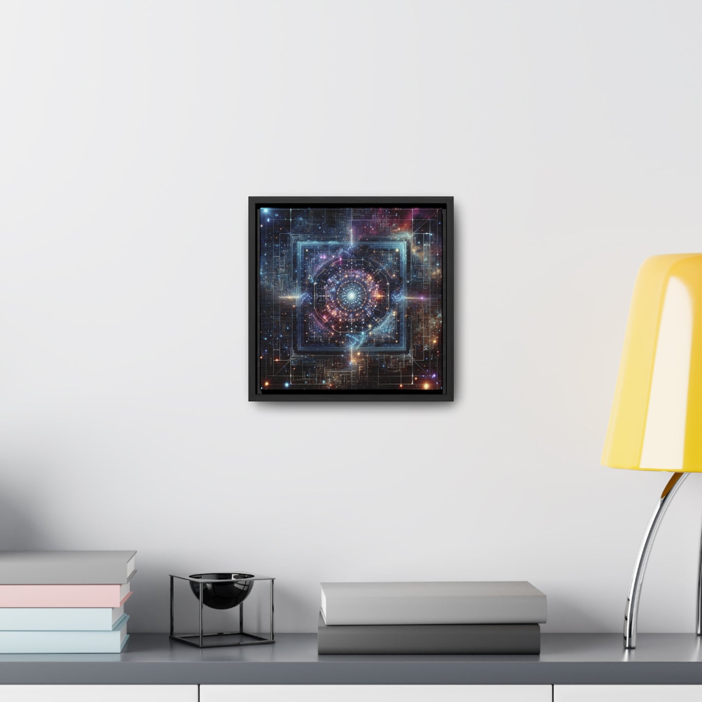 Tranquil Cosmos: A Melding of Art and Astronomy - Canvas