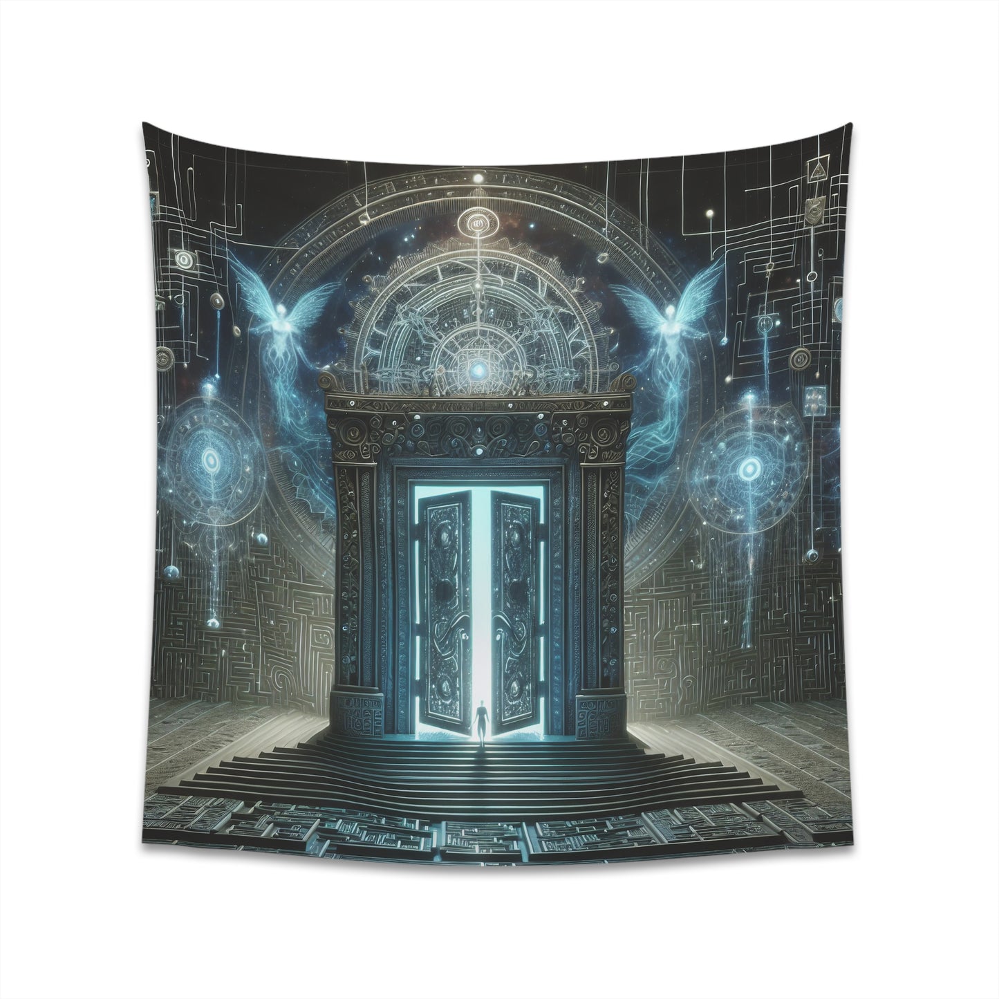 The Galilean Moons in Vermilion Sky - Tapestry