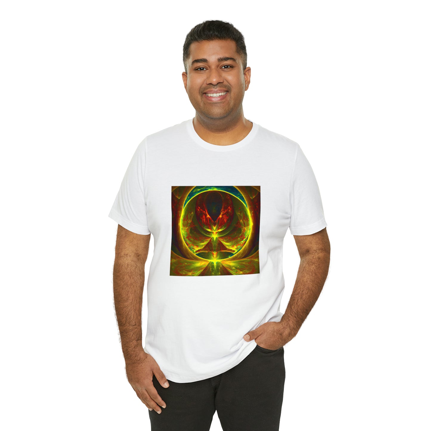 Neon Cyber Portal - Tee