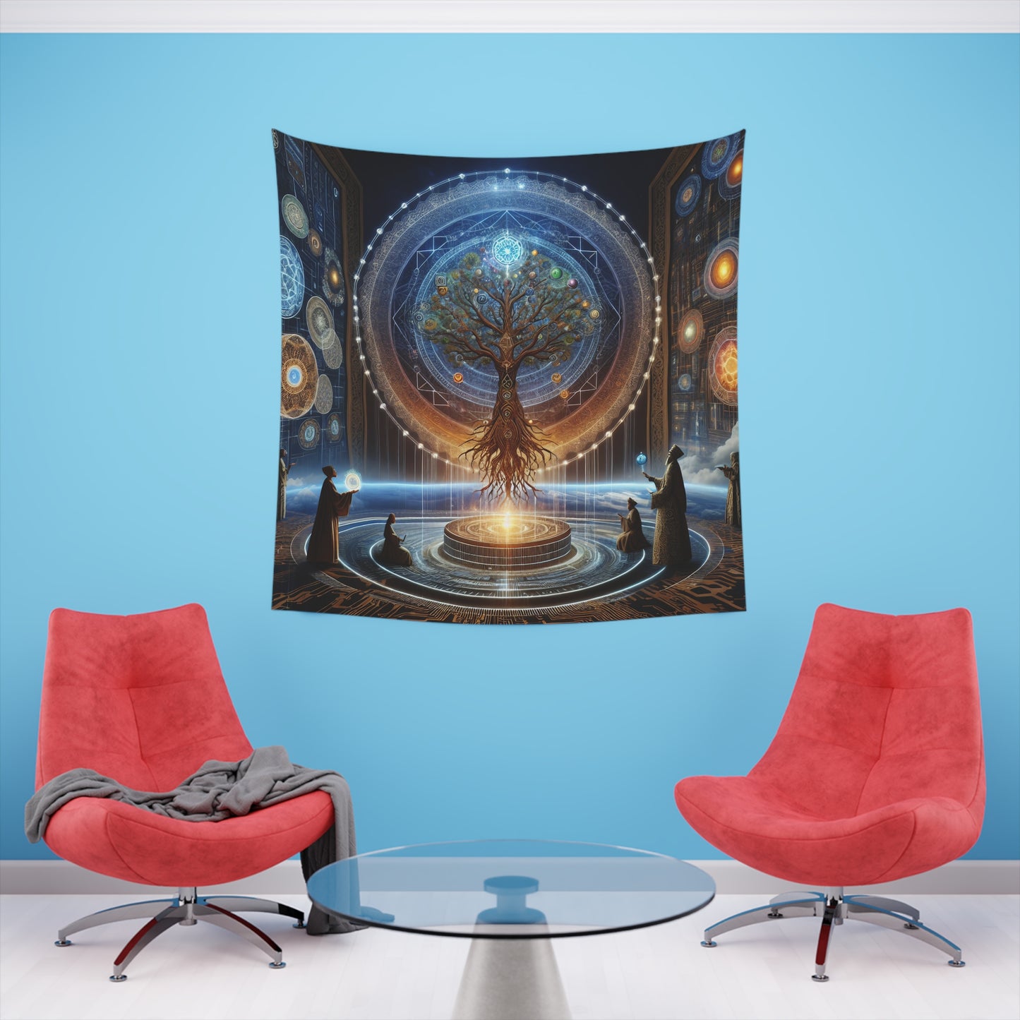 Celestial Mechanics: A Confluence of Art and Science - Tapestry
