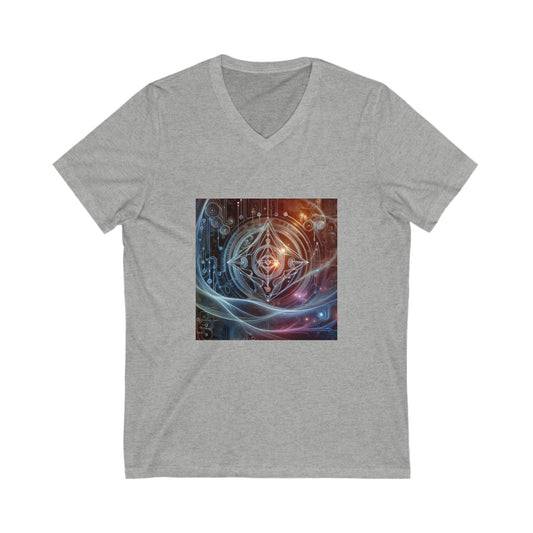 Enigma of the Celestial Orbs -  V-Neck Tee
