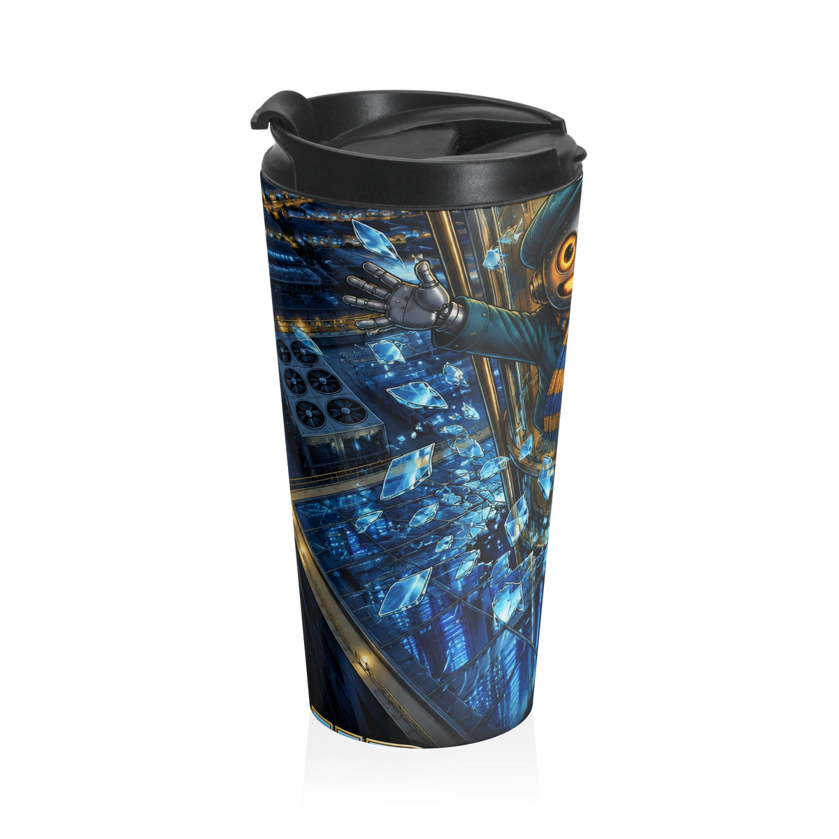 CharlAI – Up and Out (Privilege Escalation) – Travel Mug