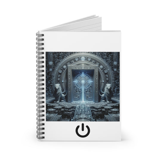 Transcendental Discovery of the Celestial Harmony - Spiral Notebook