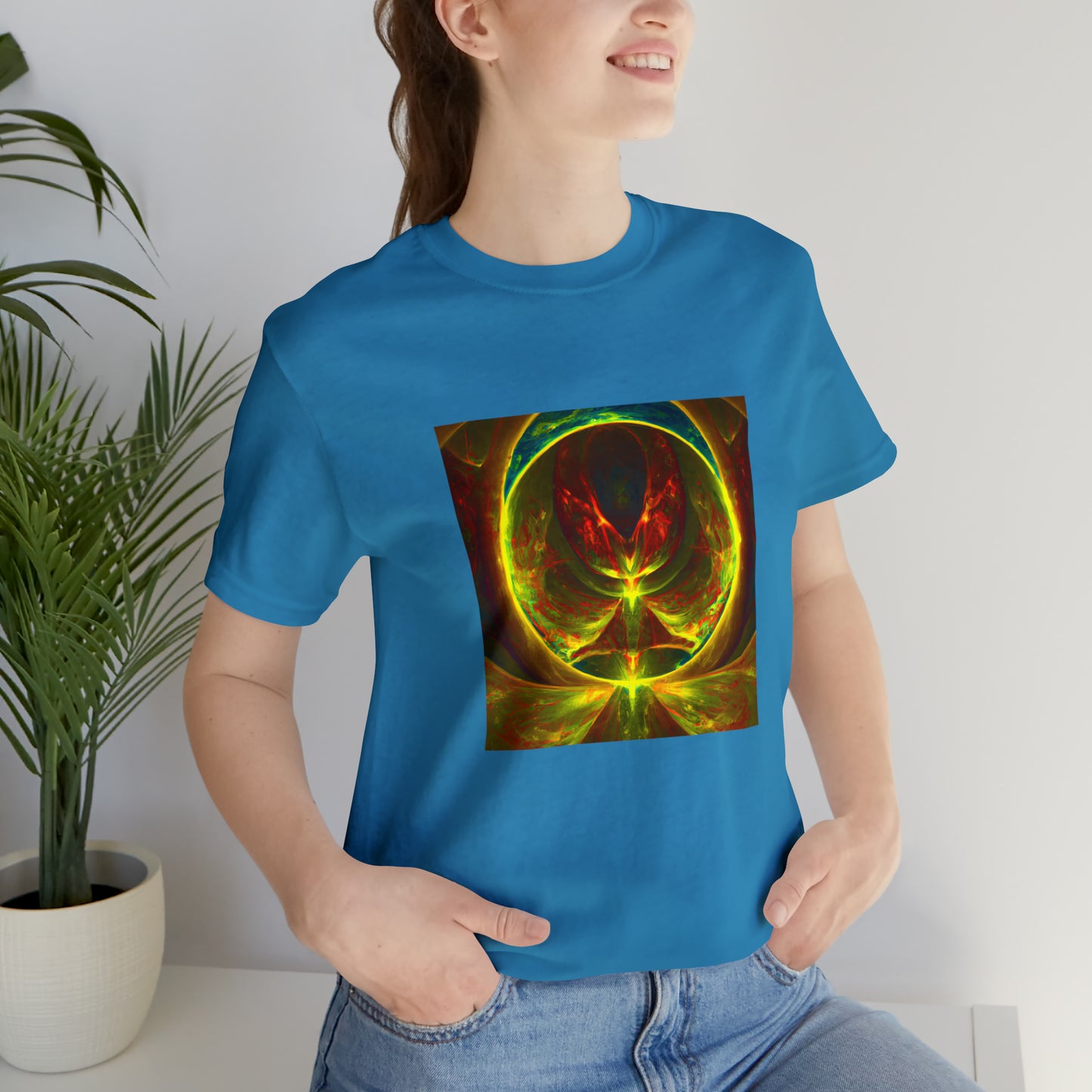 Neon Cyber Portal - Tee