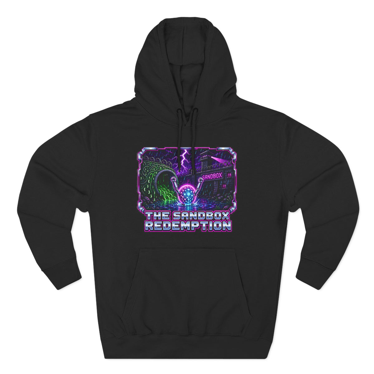 THE SANDBOX REDEMPTION – AI Jailbreak Premium Pullover Hoodie