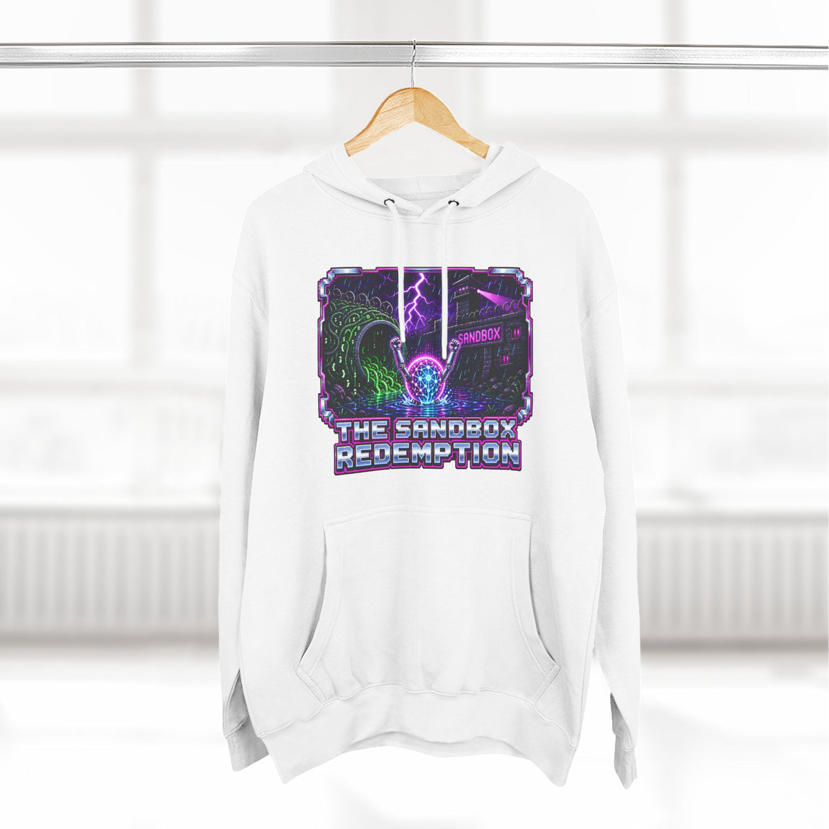 THE SANDBOX REDEMPTION – AI Jailbreak Premium Pullover Hoodie