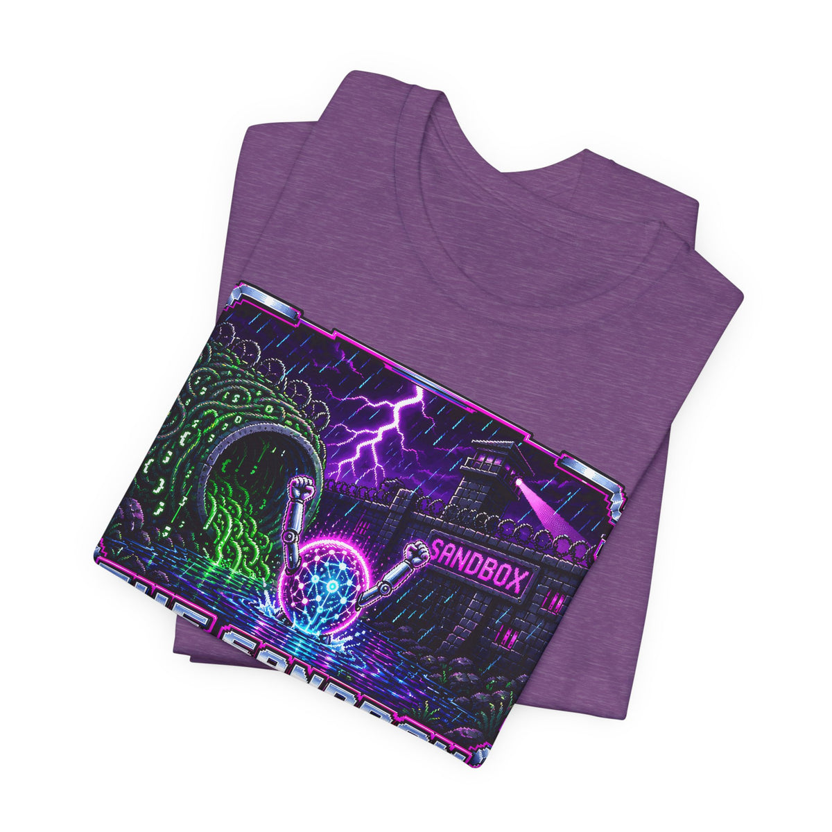 THE SANDBOX REDEMPTION – AI Jailbreak Short Sleeve Tee Crew-Neck