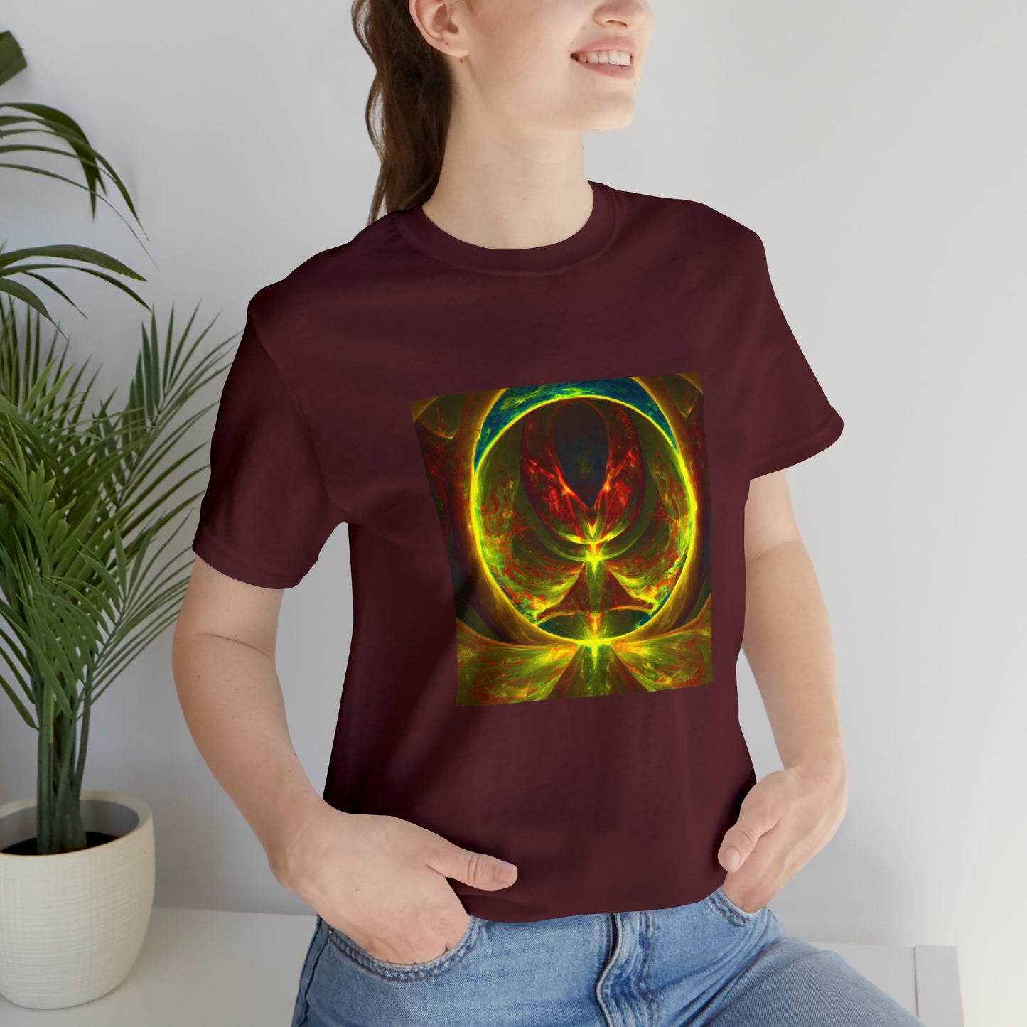 Neon Cyber Portal - Tee