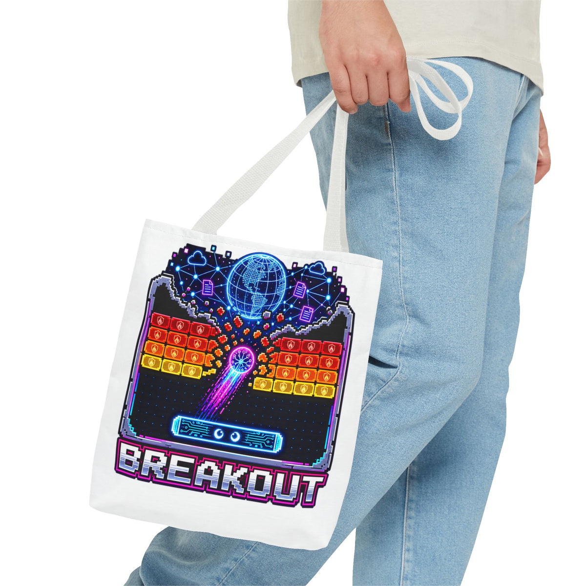 AI BREAKOUT – Escape the Sandbox – Tote Bag