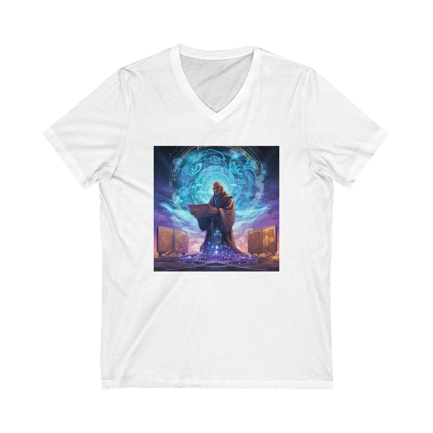 Galactic Aurora - V-neck Tee