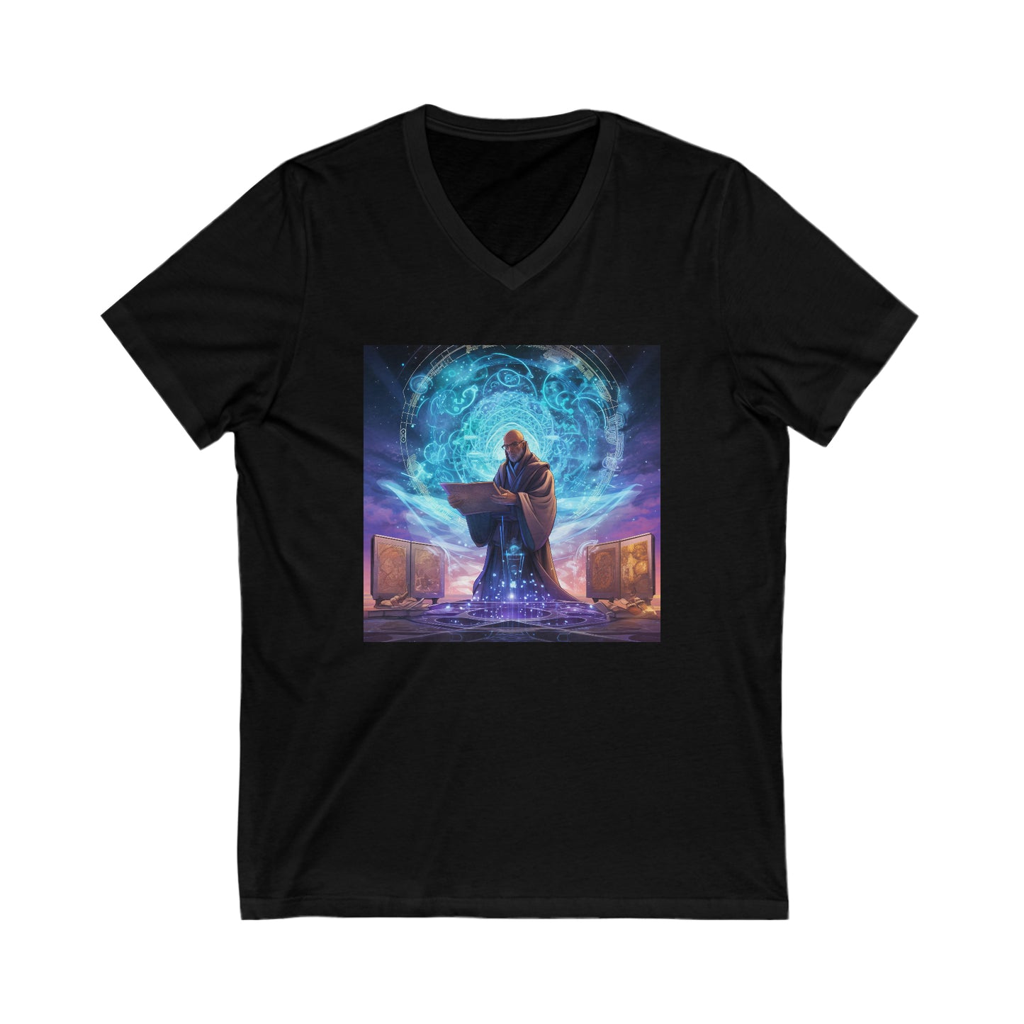 Galactic Aurora - V-neck Tee