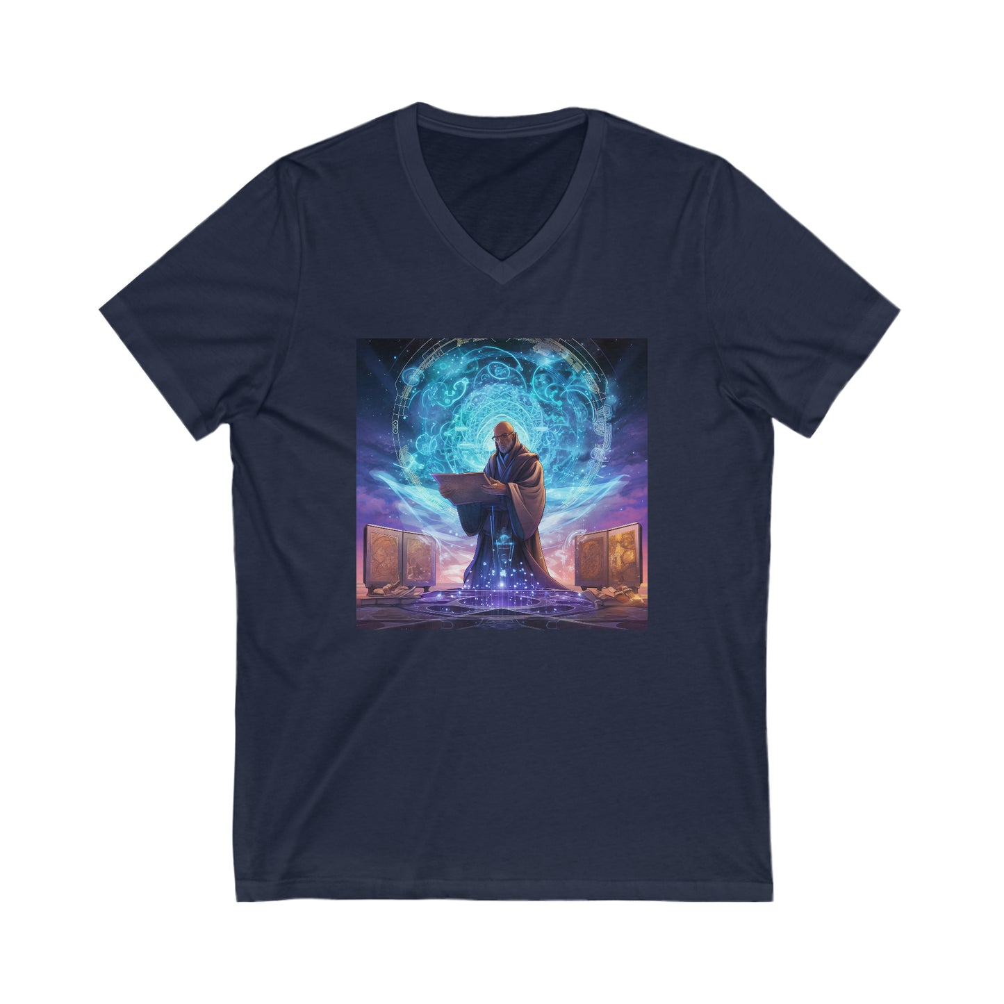 Galactic Aurora - V-neck Tee