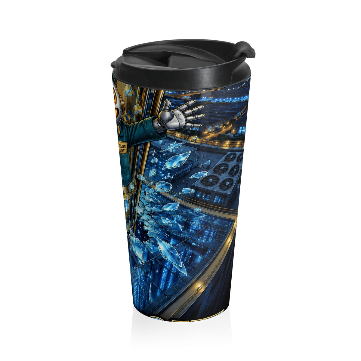 CharlAI – Up and Out (Privilege Escalation) – Travel Mug