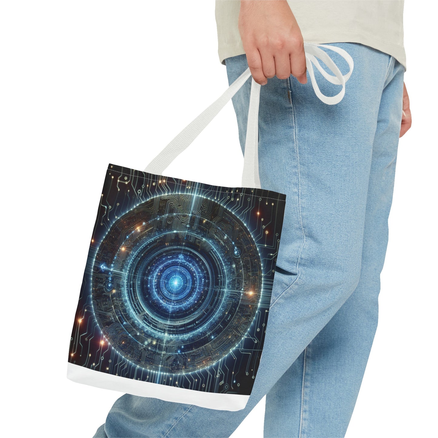 Celestial Mechanics in umber hues - Tote Bag