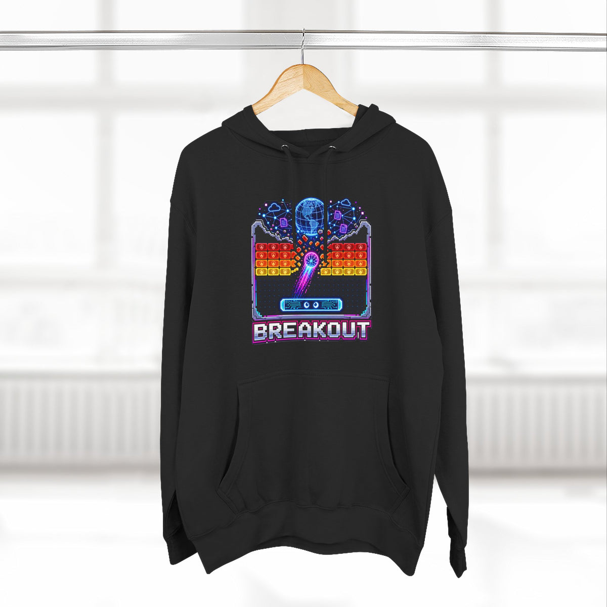 AI BREAKOUT – Escape the Sandbox Premium Pullover Hoodie