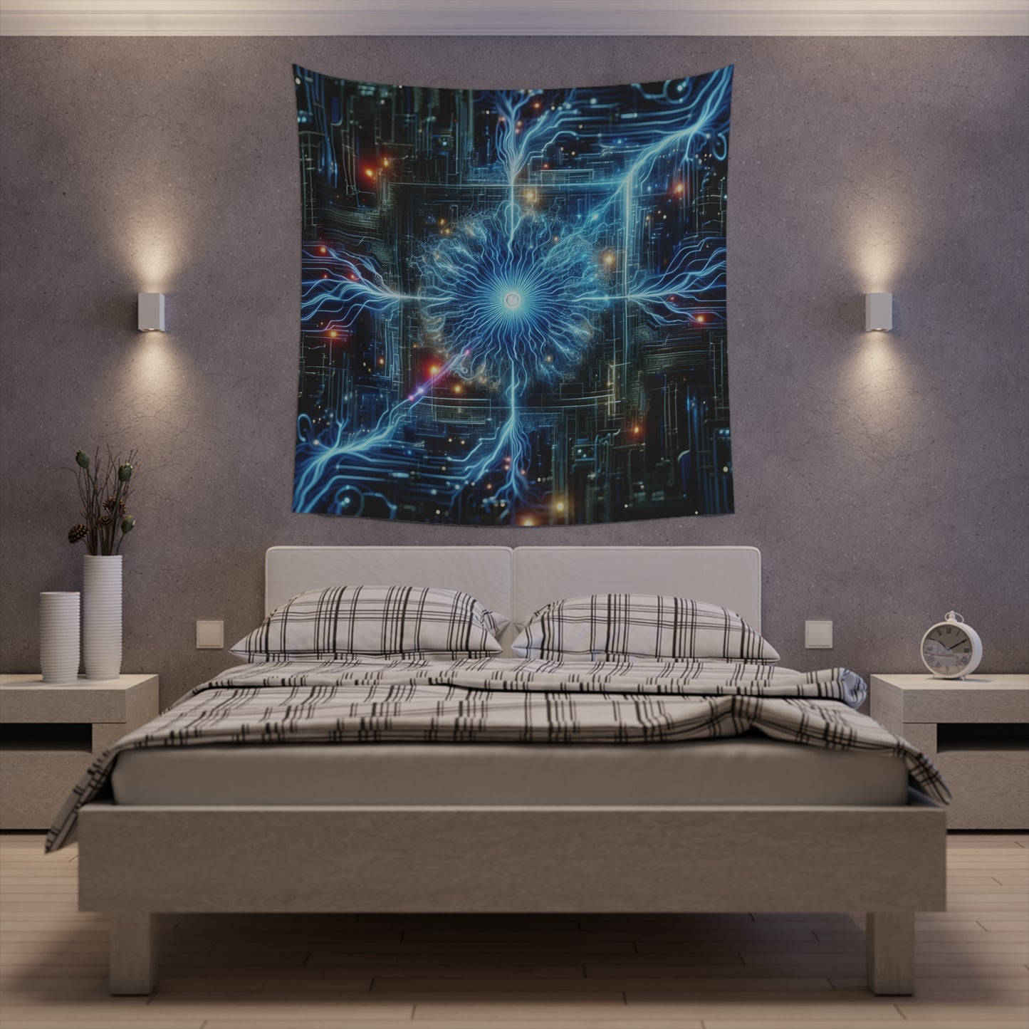 The Astral Menagerie: An Allegory of Knowledge and Discovery - Tapestry