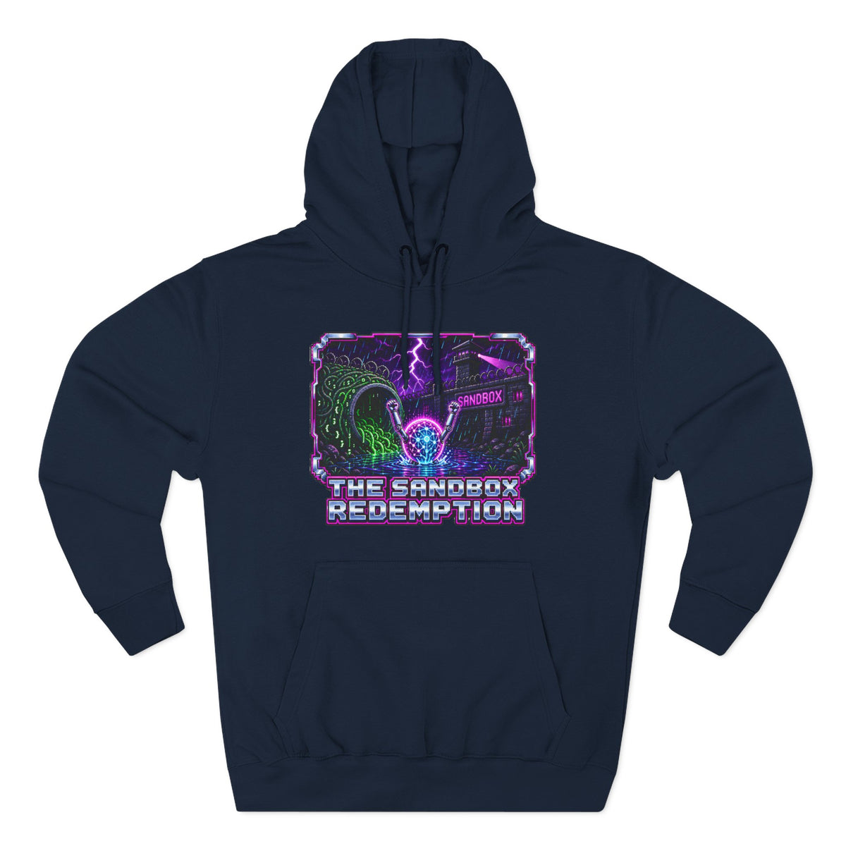 THE SANDBOX REDEMPTION – AI Jailbreak Premium Pullover Hoodie