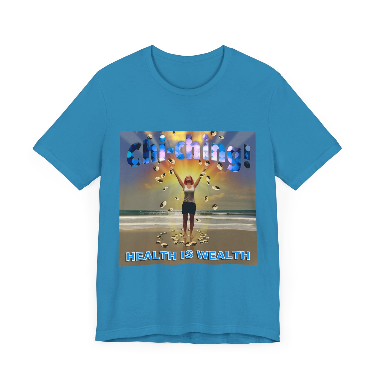 Chi-Ching Qi-Gong Short Sleeve Tee Crew-Neck