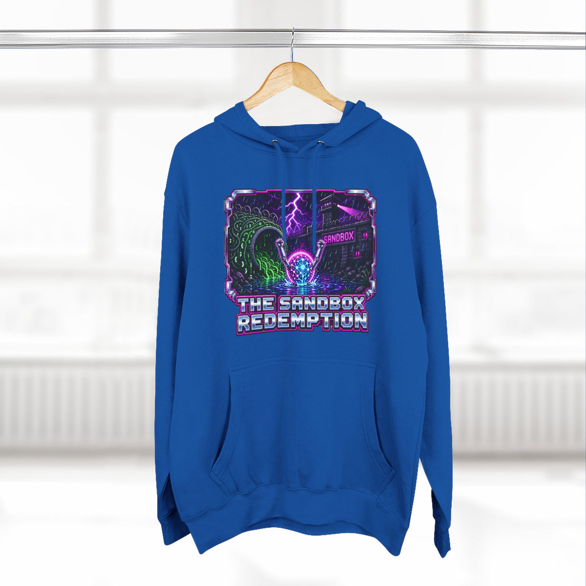 THE SANDBOX REDEMPTION – AI Jailbreak Premium Pullover Hoodie