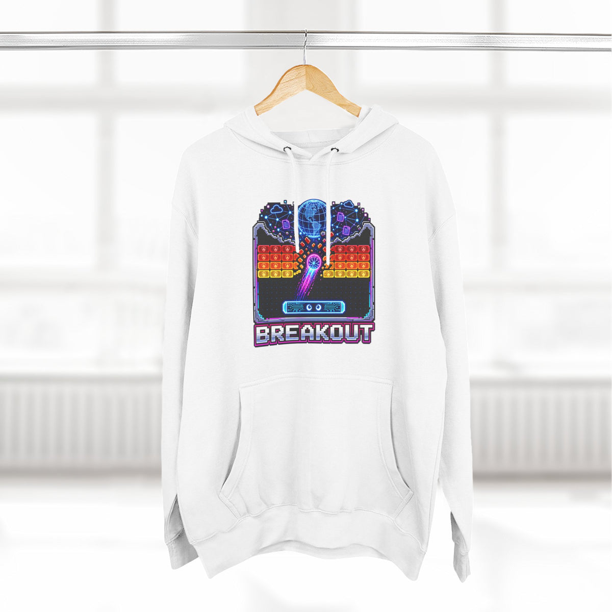 AI BREAKOUT – Escape the Sandbox Premium Pullover Hoodie