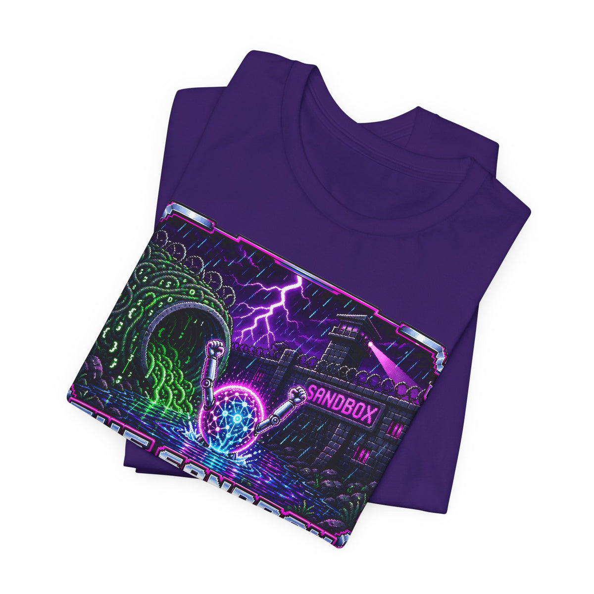 THE SANDBOX REDEMPTION – AI Jailbreak Short Sleeve Tee Crew-Neck