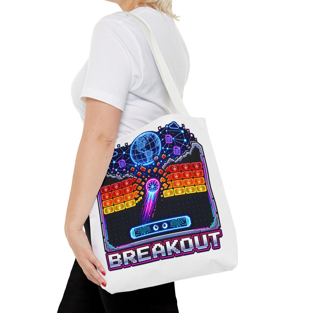 AI BREAKOUT – Escape the Sandbox – Tote Bag
