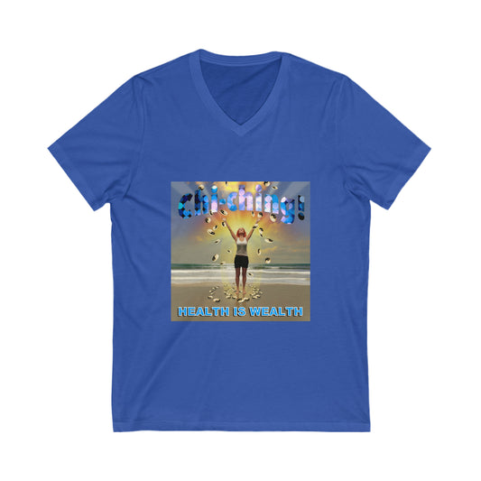 Chi-Ching Qi Gong V-Neck Tee