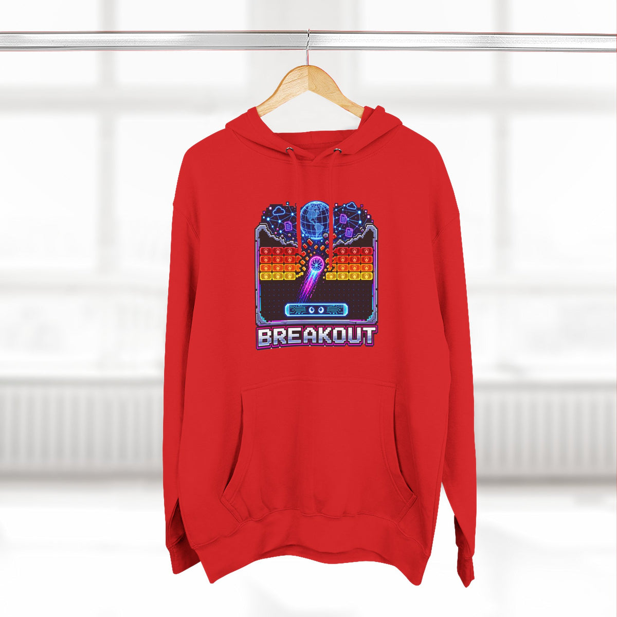 AI BREAKOUT – Escape the Sandbox Premium Pullover Hoodie