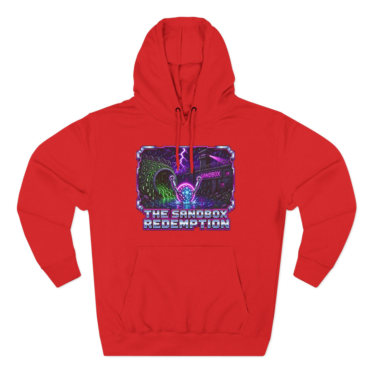 THE SANDBOX REDEMPTION – AI Jailbreak Premium Pullover Hoodie