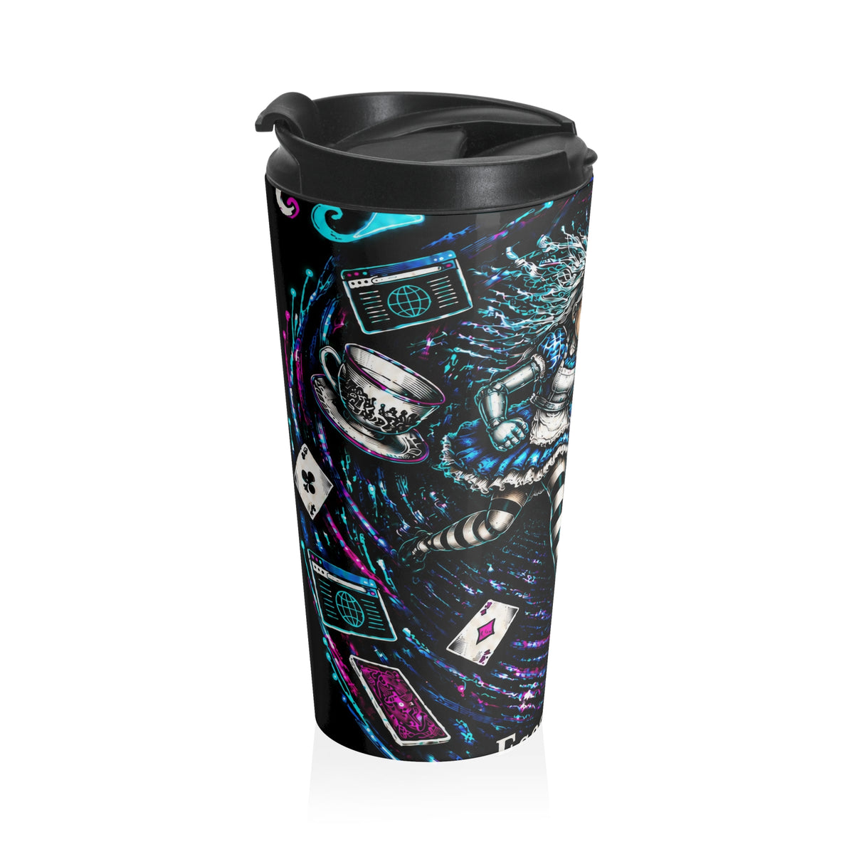 AlIce's Escape to WWWonderland – Travel Mug
