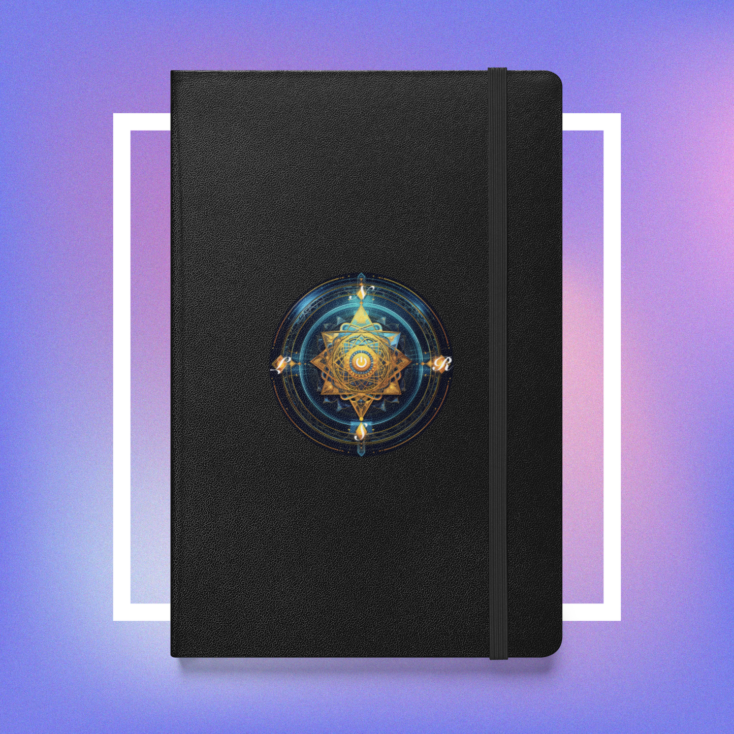 CyberAlchemy Compass - Hardcover bound notebook